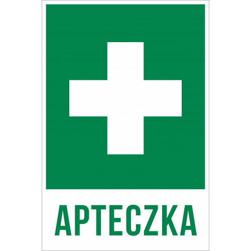 Naklejka - APTECZKA - A-02